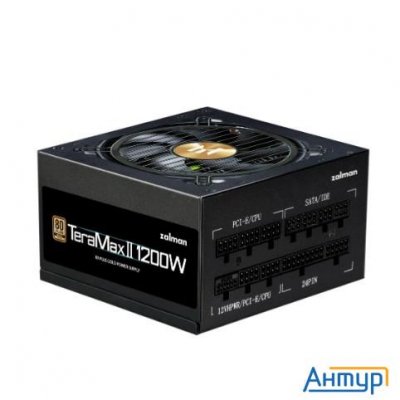 БП Zalman <tmx2> Zm1200-tmx2  <1200w, Atx V3.0 Gen 5.0, Eps, Apfc, 12cm Fan, Fcm, 80+ Gold, Retail>