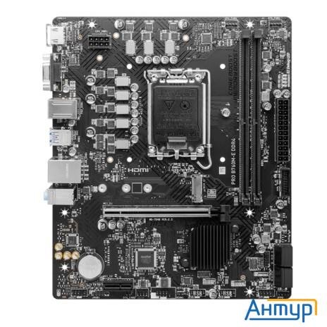 Материнская плата Microstar/ Pro B760m-e Ddr4