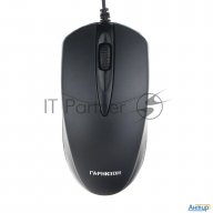 Гарнизон Мышь Gm-220, Usb, чип- Х, черный,1000 Dpi, 2кн.+колесо-кнопка
