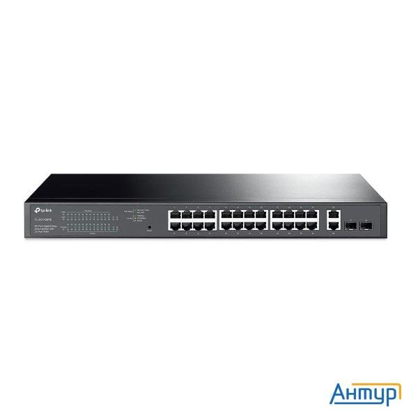 Tp-link Tl-sg1428pe Easy Smart 28?портовый гигабитный коммутатор с 24 портами Poe+ Smb