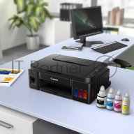 МФУ Canon Pixma G2410(аналог 2411), 4-цветный струйный СНПЧ принтер/сканер/копир, A4, 8.8 (5 цв) изо