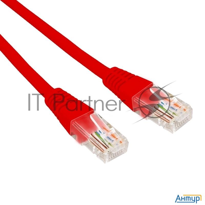Патч-корд U/utp, Cat 5e, Rj45-rj45, 26awg, Zh нг(А)-hf, красный, 1,5м  Rexant