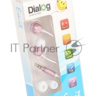 Наушники Ep-f57 Pink Dialog розовая