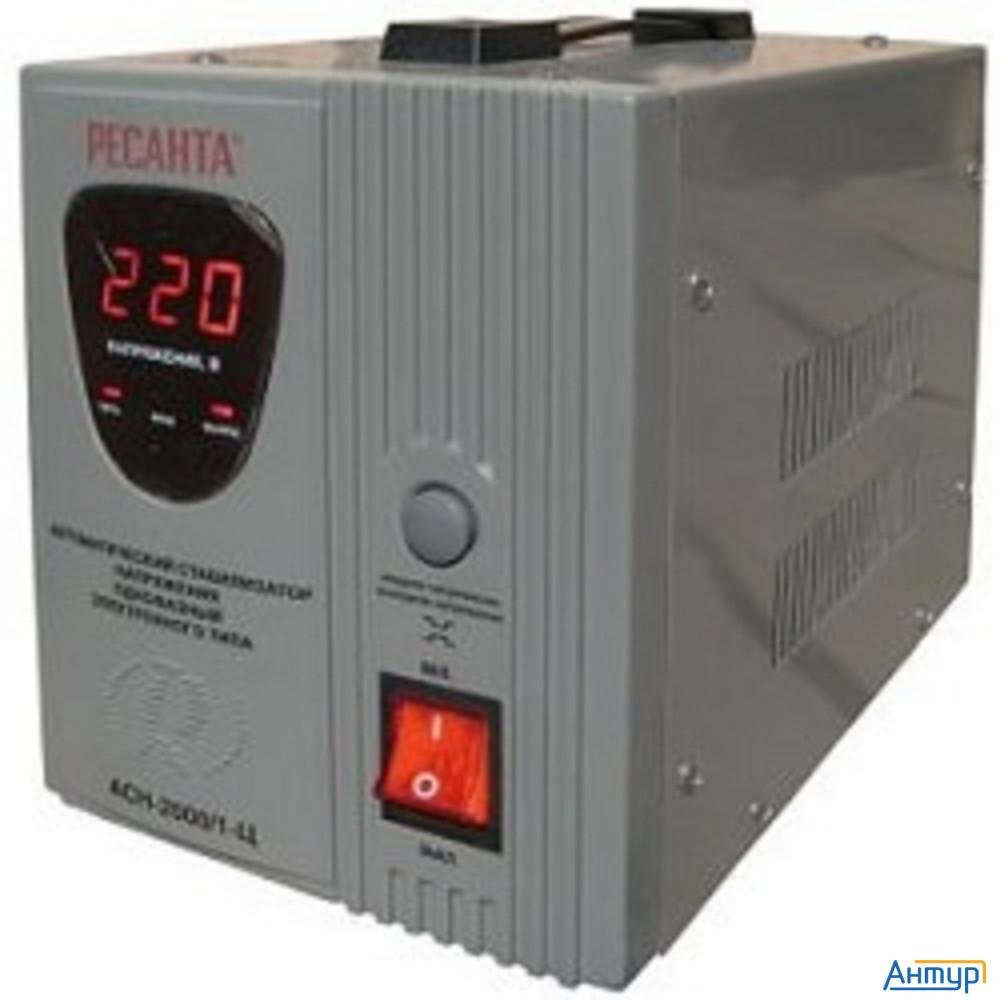 Ресанта АСН-2 000/1-Ц 63/6/4 Стабилизатор {220В±8%, Габариты 237х140х170, Вес 5 кг} 4607076037655