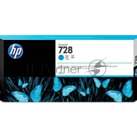 Hp F9k17a Картридж №728, Cyan {dj T730/830 (300 мл.)}