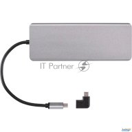 Usb концентратор Typec -->(2hdmi+dp)4k*60hz+3usb3.0+tc+usb2.0+rj45+sd+tf+pd+audio+tcадаптер