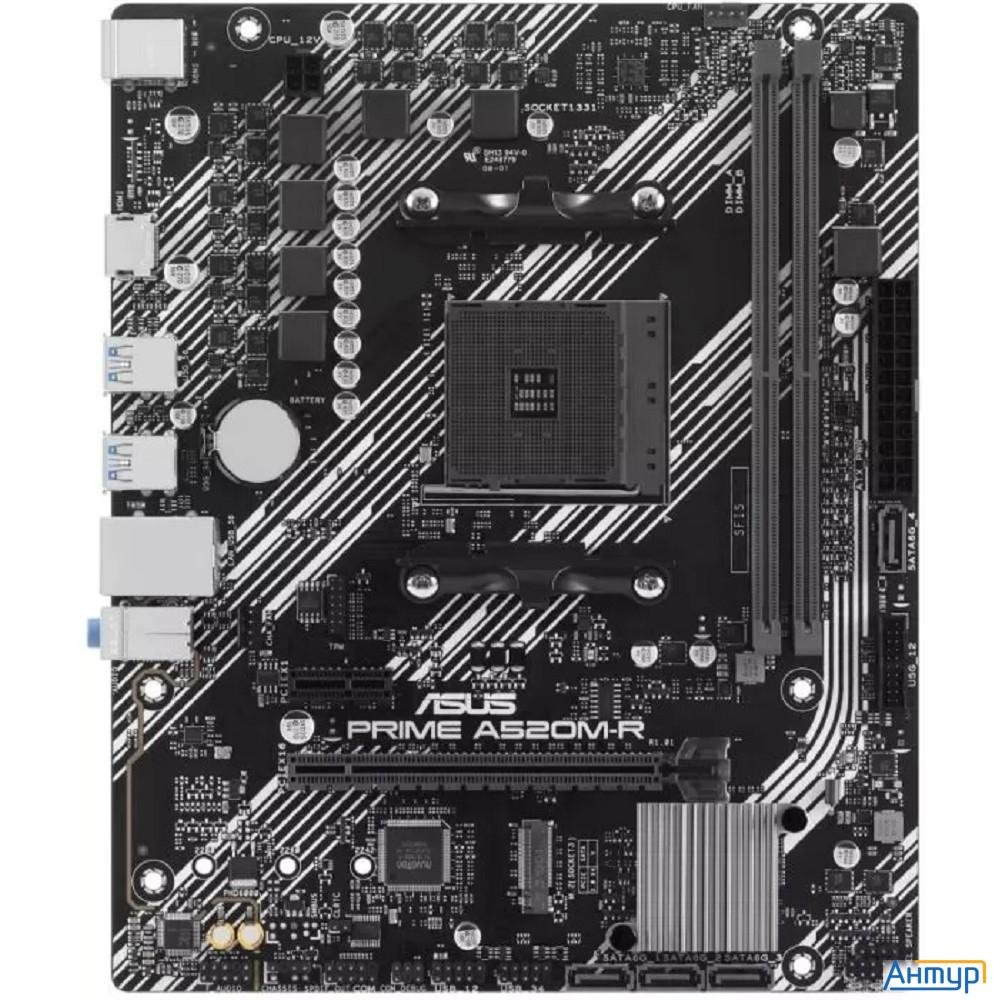 Asus Prime A520m-r (socket Am4, Matx, 2xddr4(64gb), Hdmi 2.1, 1xpcie 3.0x16/1xpcie 3.0, 1xlan, 4xsat