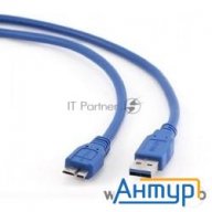Кабель Gembird/cablexpert Ccp-musb3-ambm-0.5m Кабель Usb 3.0 Pro , Am/microbm 9p, 0.5м, экран, синий