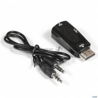 Переходник  Exegate Ex284927rus Hdmi-vga Exegate Ex-hdmim-vgaf-c (19m/15f)
