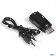 Переходник  Exegate Ex284927rus Hdmi-vga Exegate Ex-hdmim-vgaf-c (19m/15f)