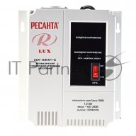 Стабилизаторы напряжения Ресанта АСН-1 500 Н/1-Ц 63/6/20 Стабилизатор Lux {220В±8%, Габариты 206х133