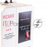 Стабилизаторы напряжения Ресанта АСН-1 500 Н/1-Ц 63/6/20 Стабилизатор Lux {220В±8%, Габариты 206х133