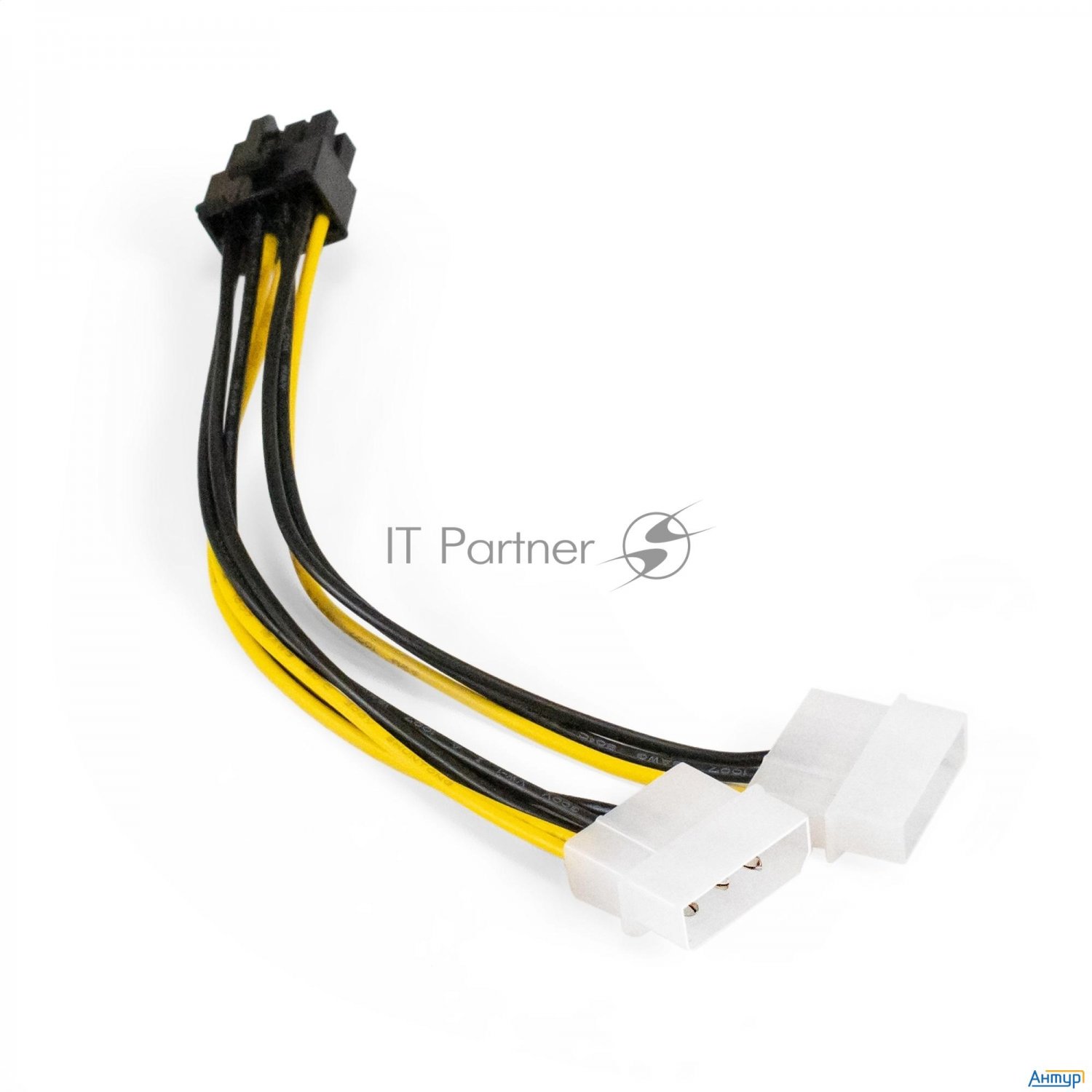 Переходник питания Pci-express 8pin Exegate Ex-cc-psu-62 (от 2х разъемов Molex (ide) блока питания,