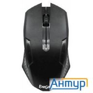 Мышь Exegate Sh-9025  <black, Optical,  3btn/scroll, 1000dpi, Usb>, Color Box