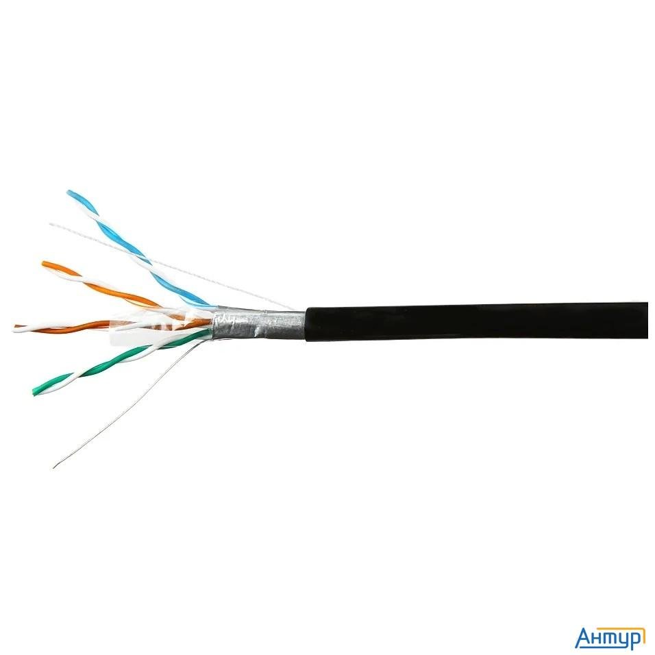 Skynet Кабель Premium Ftp Outdoor 4x2x0,51 на тросу, медный, Fluke Test, кат.5e, однож., 100 м, Box,
