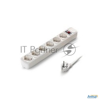 Сетевой фильтр Exegate Ex221172rus Sp-6-1.8w (6 розеток, 1.8м, евровилка, белый)