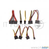 Блок питания 650w Exegate Un650, Atx, 12cm Fan, 24p+(4+4)p, 6/8p Pci-e, 4*sata, 2*ide, Fdd