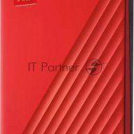Жесткий диск Wd Original Usb 3.0 2tb Wdbyvg0020brd-wesn My Passport 2.5" красный