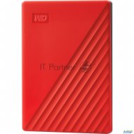 Жесткий диск Wd Original Usb 3.0 2tb Wdbyvg0020brd-wesn My Passport 2.5" красный