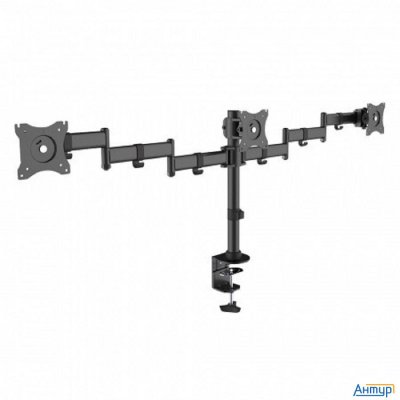 Arm Media Lcd-t15 черный 15"-32" макс.30кг настольный поворот и наклон верт.перемещ.