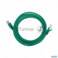 Патч-корд U/utp, Cat 5e, Rj45-rj45, 26awg, Zh нг(А)-hf, зеленый, 3м  Rexant