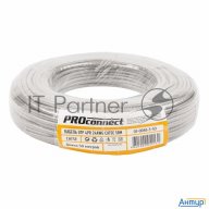 Кабель Utp Proconnect 4pr 24awg, Cca, Cat5e, Pvc, серый, бухта 50 м