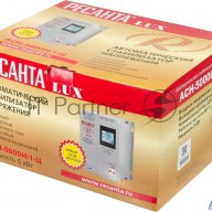 Стабилизаторы напряжения Ресанта АСН-5 000 Н/1-Ц 63/6/16 Стабилизатор Lux {220В±8%, Габариты 260х155
