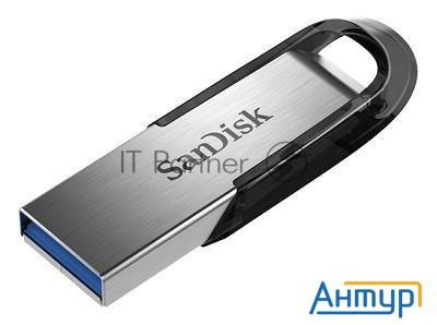 Флеш Диск Sandisk 32gb Cruzer Ultra Flair Sdcz73-032g-g46 Usb3.0 серебристый/черный