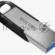 Флеш Диск Sandisk 32gb Cruzer Ultra Flair Sdcz73-032g-g46 Usb3.0 серебристый/черный