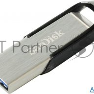 Флеш Диск Sandisk 32gb Cruzer Ultra Flair Sdcz73-032g-g46 Usb3.0 серебристый/черный
