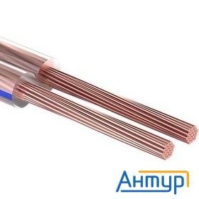 Rexant 01-6206-3 Кабель акустический, 2х1.50 мм2, прозрачный Blueline, 100 м.