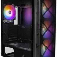 Корпус 1stplayer Firebase Xp Black / Atx / 4x120mm Led Fans / Xp-bk-4f1