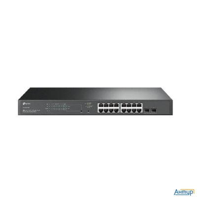 Tp-link Sg2218p Коммутатор Jetstream Smart с 16 гигабитными портами Poe+ и 2 гигабитными портами Sfp