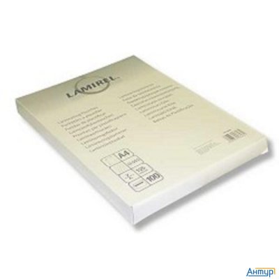Lamirel Пленка для ламинирования Crc-78660(01) (А4, 125мкм, 100 шт.)