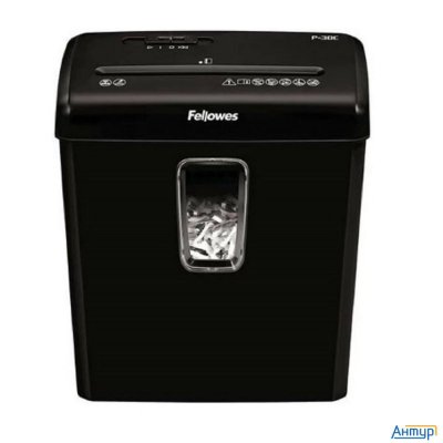 Fellowes Шредер Powershred P-30c, Din P-4, 4х34 мм, 6 лст., 15 лтр.