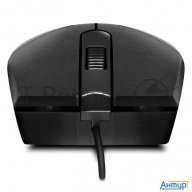 Мышь Sven Rx-30 Usb чёрная (2+1кл. 1000dpi, цвет. картон, каб. 2м.