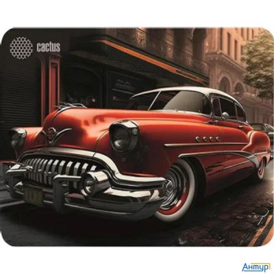 Коврик для мыши Cactus Red Car 300x250x2мм (cs-mp-p07m)