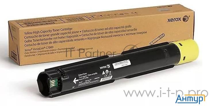 Xerox 106r03766 Тонер-картридж повышенной ёмкости желтый (10,1k) Xerox Versalink C7000