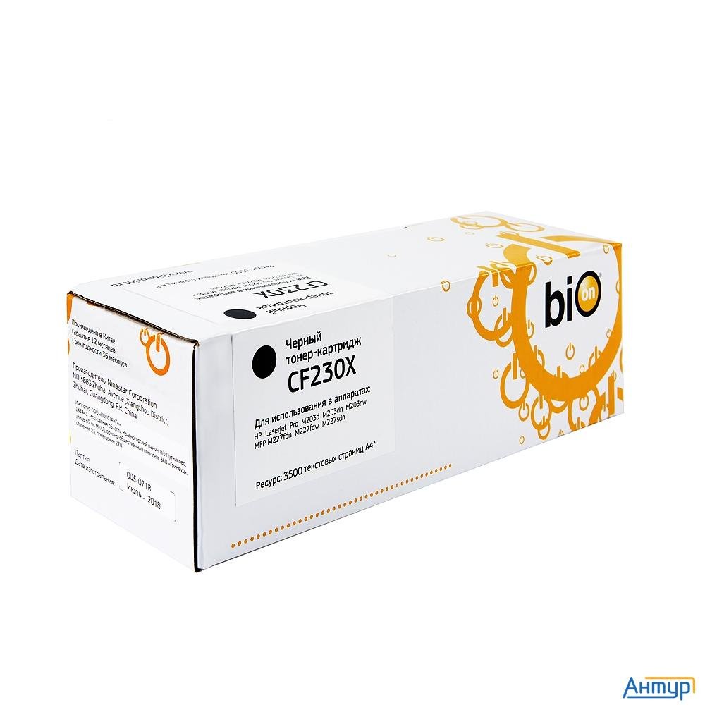 Cf230x Bion Тонер-картридж для Hp Laserjet Pro M203dn/203dw/mfp M227fdw/227sdn, 3500 страниц ,   с ч