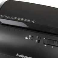 Шредер Fellowes Powershred 10m Fs-4630601{din P-5, 2х15мм, 10лст., 19лтр., Safety Lock}, с микрорезк