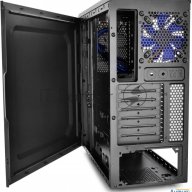 Корпус Deepcool Tesseract Bf (one Black Fan) без БП, черный, Atx