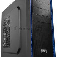 Корпус Deepcool Tesseract Bf (one Black Fan) без БП, черный, Atx