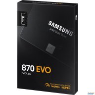 Накопитель Ssd 2.5" Samsung 1.0tb 870 Evo Series <mz-77e1t0bw> (sata3, Up To 560/530mbs, 98000 Iops,