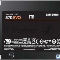Накопитель Ssd 2.5" Samsung 1.0tb 870 Evo Series <mz-77e1t0bw> (sata3, Up To 560/530mbs, 98000 Iops,