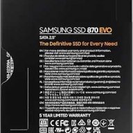 Накопитель Ssd 2.5" Samsung 1.0tb 870 Evo Series <mz-77e1t0bw> (sata3, Up To 560/530mbs, 98000 Iops,