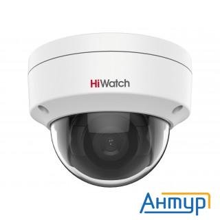 Hiwatch Ds-i402(d)(4mm), Камера видеонаблюдения Ip  4 мм,  белый