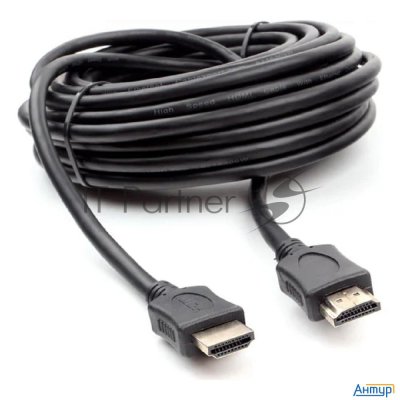 Кабель Hdmi Cablexpert Cc-hdmi4l-10m, 10м, V2.0, 19m/19m, серия Light, черный, позол.разъемы, экран,
