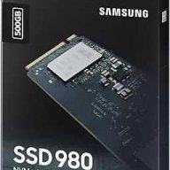 Ssd накопитель M.2 (pci-e Nvme) 500 Gb Samsung 980 (r3100/w2600mb/s) (mz-v8v500bw)