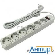 Сетевой фильтр Exegate Ex221230rus Sp-6-3w (6 розеток, 3м, евровилка, белый)