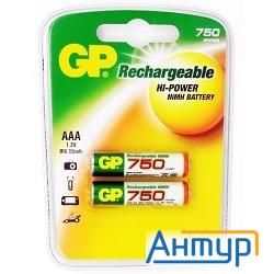 Gp Rechargeable Nimh 75aaahc 750mah, 2 шт Aaa, 750мАч (2 шт. в уп-ке) Gp Rechargeable Nimh 75aaahc 750mah, 2 шт Aaa, 750мАч (2 шт. в уп-ке)